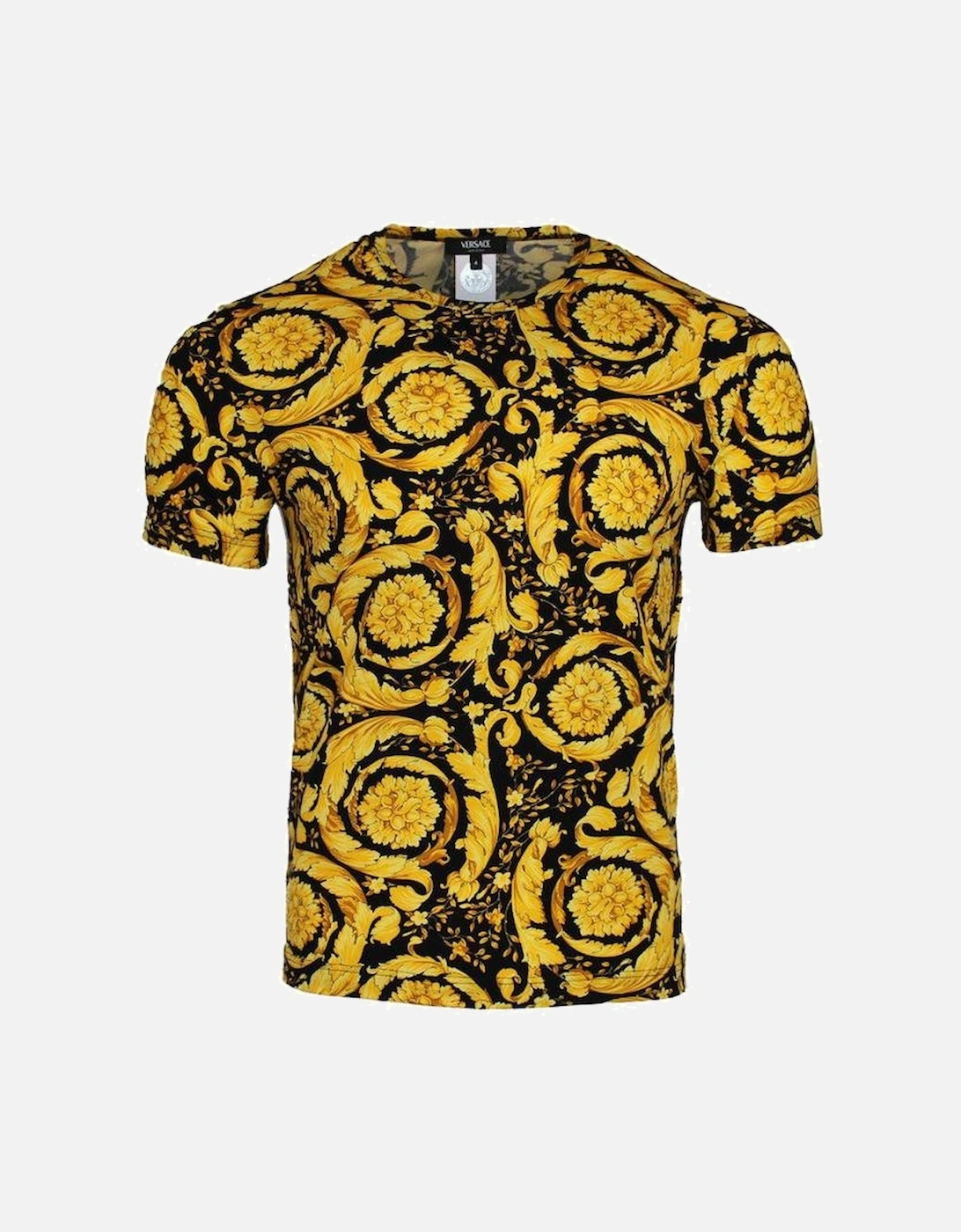Barocco T-Shirt, Black/Gold, 2 of 1