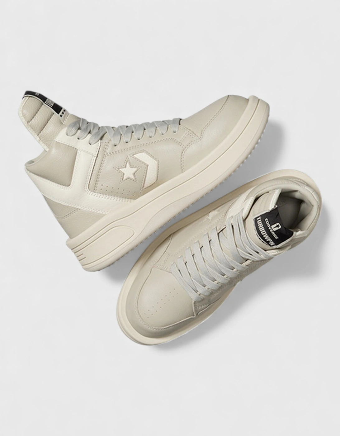 Rick Owens x DRKSHDW TURBOWPN Mid Pelican