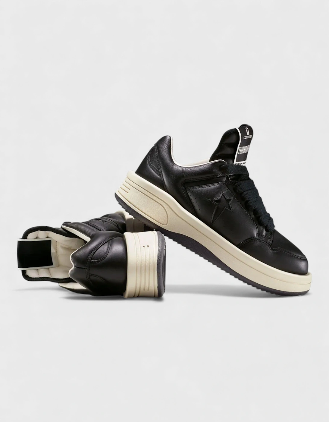 X Rick Owens TURBOWPN Black