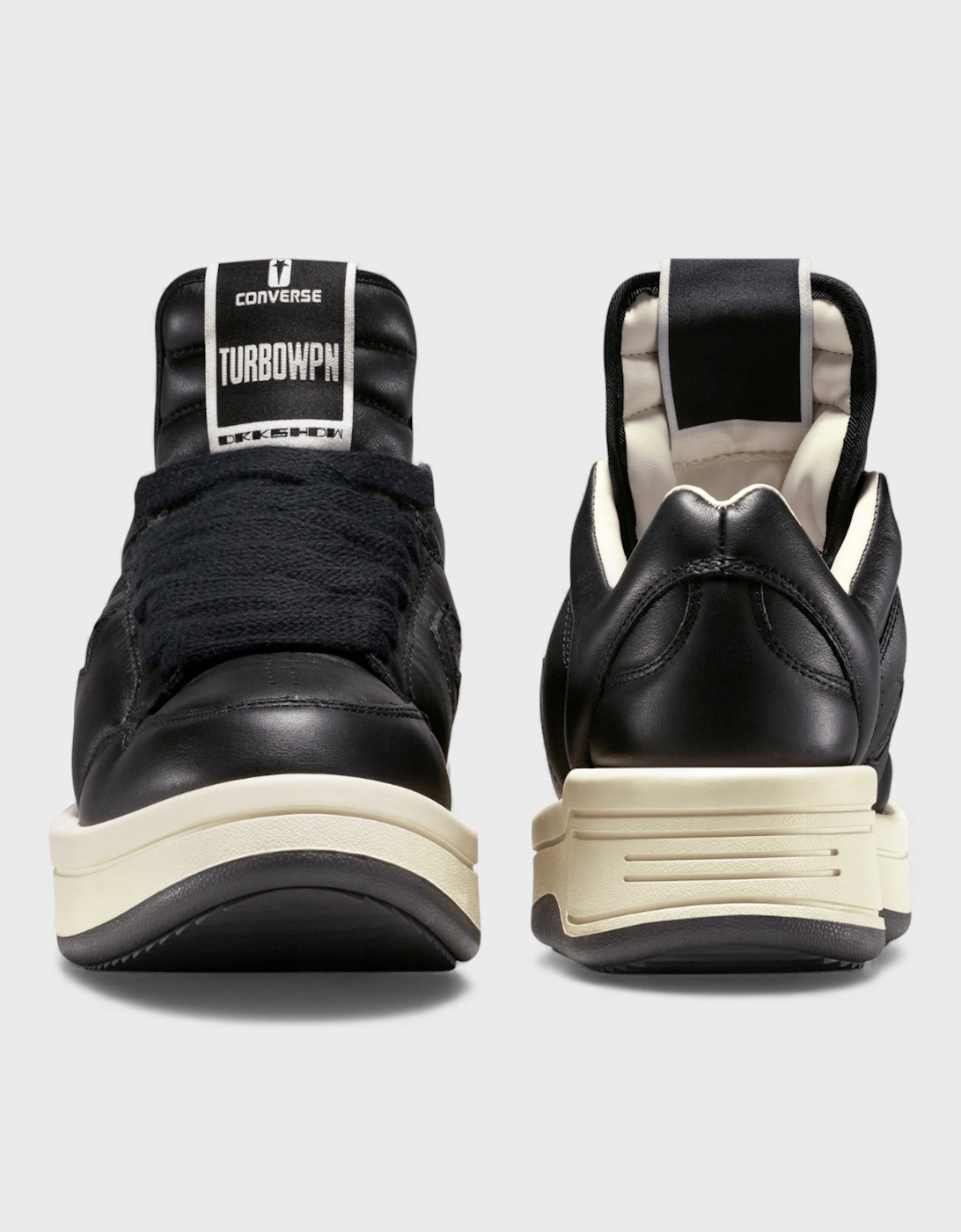 X Rick Owens TURBOWPN Black