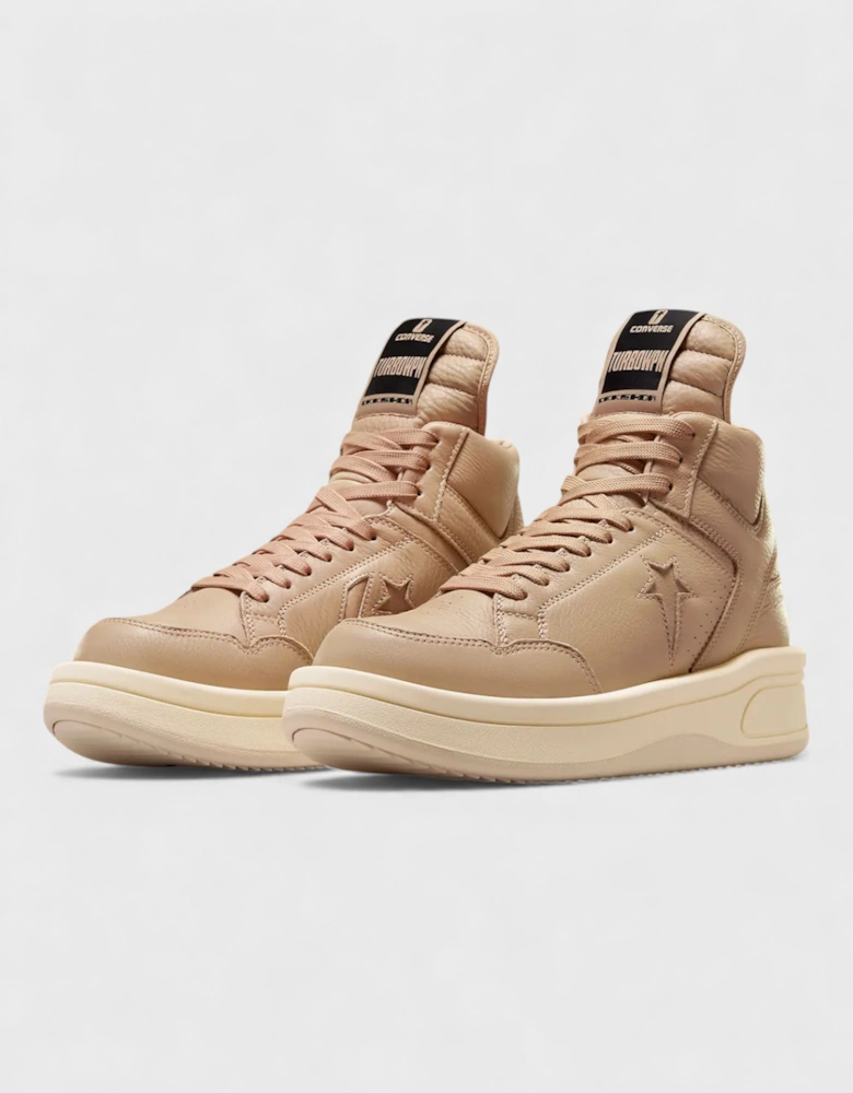 x Rick Owens DRKSHDW TURBOWPN Mid Beige Cave