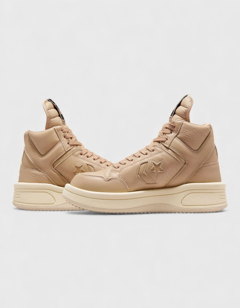 x Rick Owens DRKSHDW TURBOWPN Mid Beige Cave