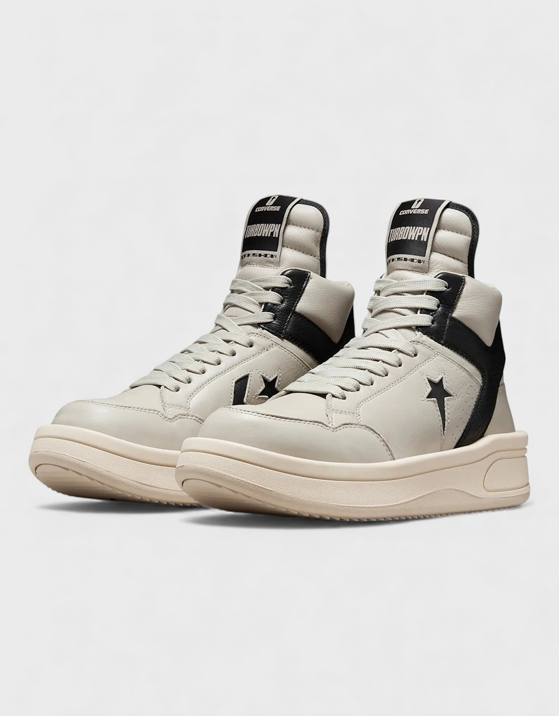 x Rick Owens DRKSHDW TURBOWPN Oyster Black