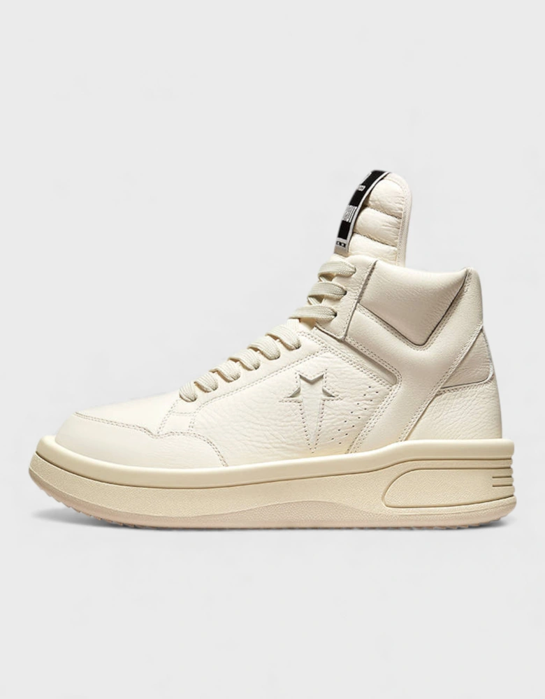 x Rick Owens DRKSHDW TURBOWPN Mid Egret