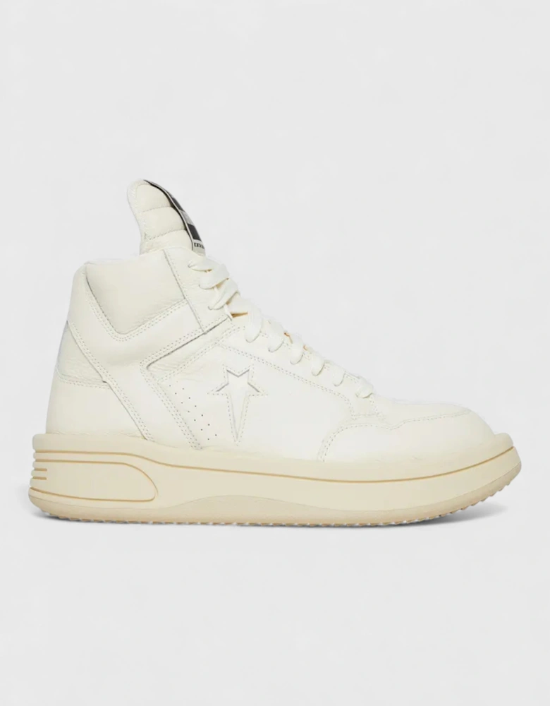 x Rick Owens DRKSHDW TURBOWPN Mid Egret