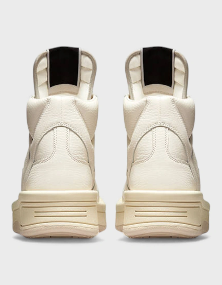 x Rick Owens DRKSHDW TURBOWPN Mid Egret