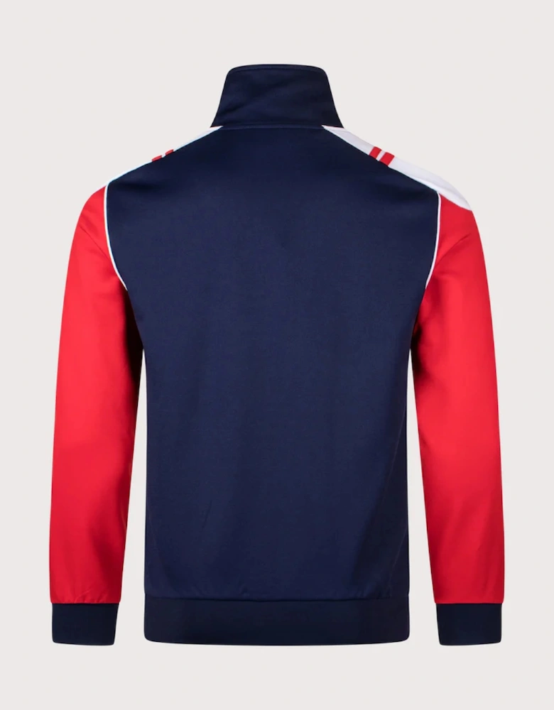 Drive Track Top - Maritime Blue/Adrenaline Rush