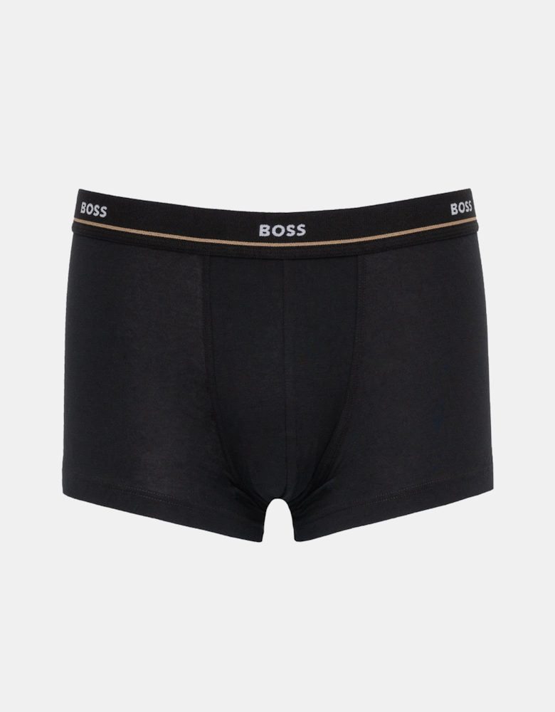 BOSS Orange 5-Pack Mens Stretch-Cotton Trunks with Logo Waistbands - Open Miscellaneous 960