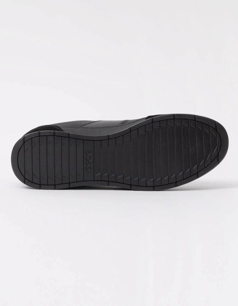 BOSS Orange Nitan Low Profile Mens Trainers - Black 005