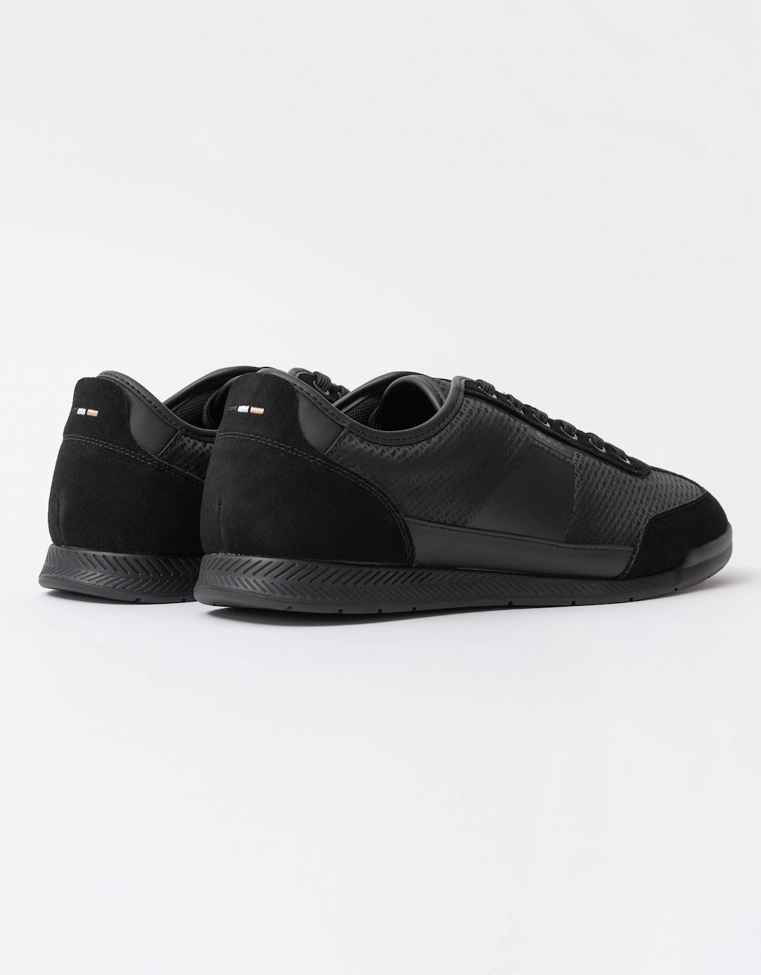 BOSS Orange Nitan Low Profile Mens Trainers - Black 005