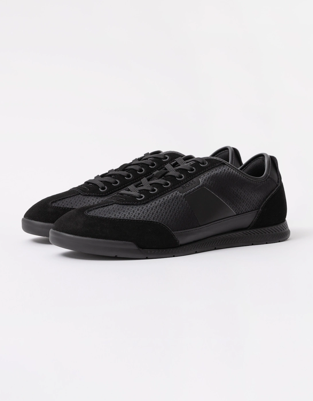 Hugo Boss Men's Black Boss Orange Nitan Low Profile Trainers - 005 - Size: 9