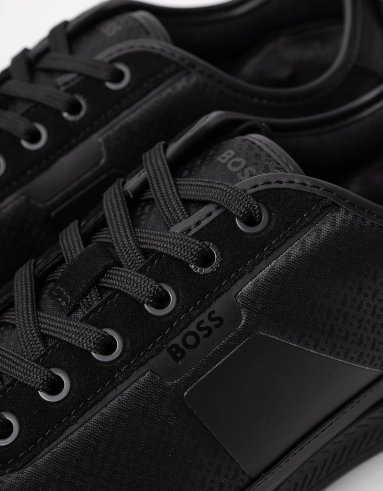BOSS Orange Nitan Low Profile Mens Trainers - Black 005