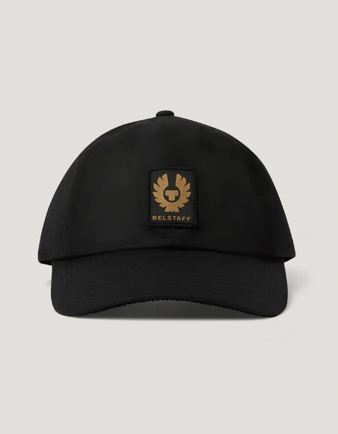 Belstaff Men's Black Phoenix Patch Wax Cap - Size: One Size