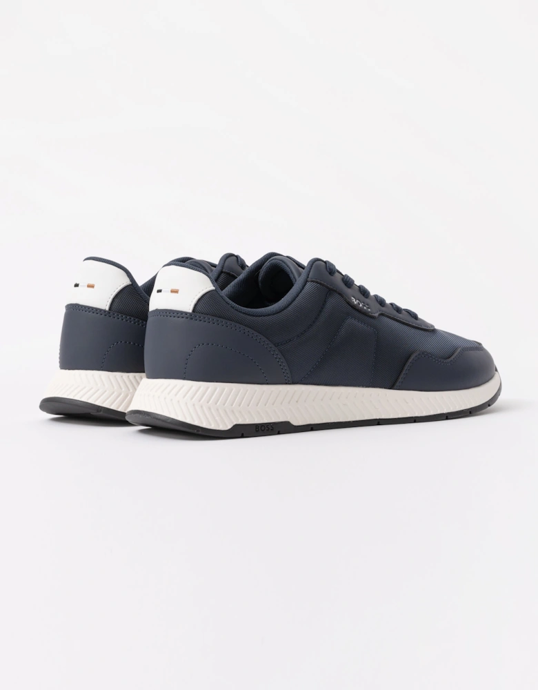 BOSS Orange Titanium Runn Mens Trainers - Dark Blue 404