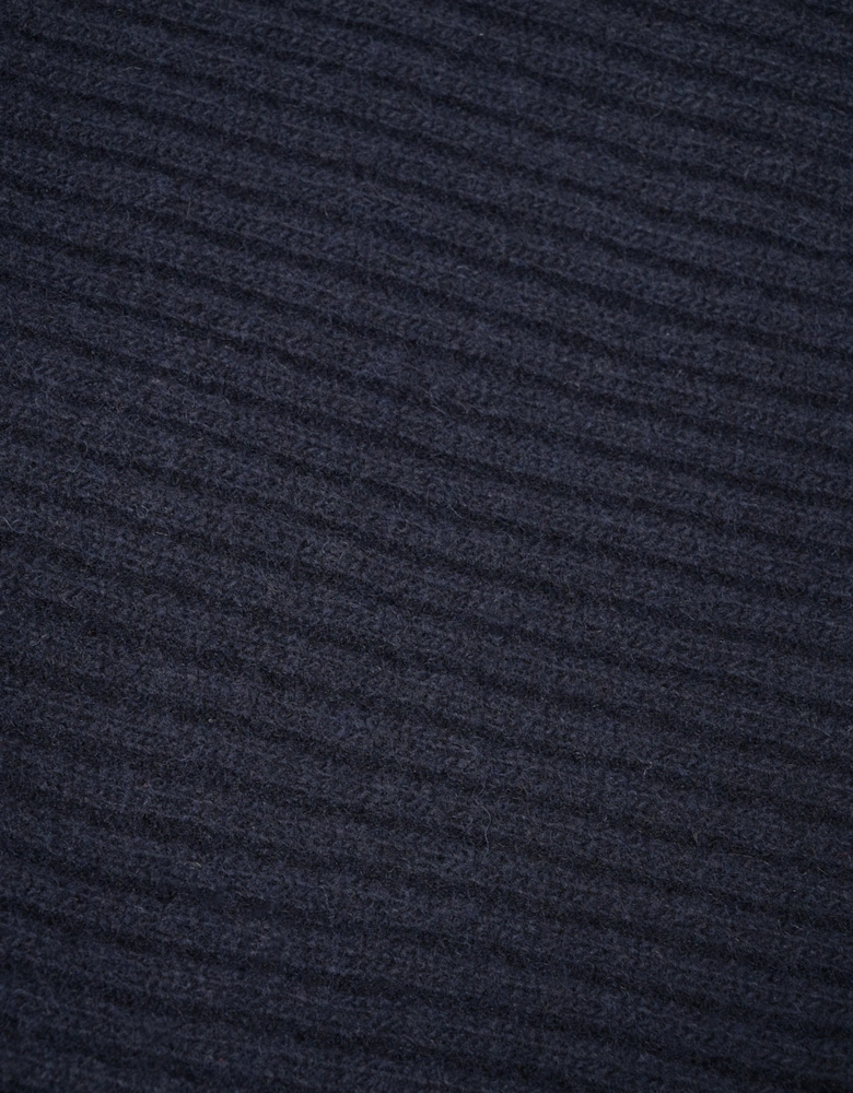 BOSS Orange Uboldi Scarf & Beanie Set - Dark Blue 404