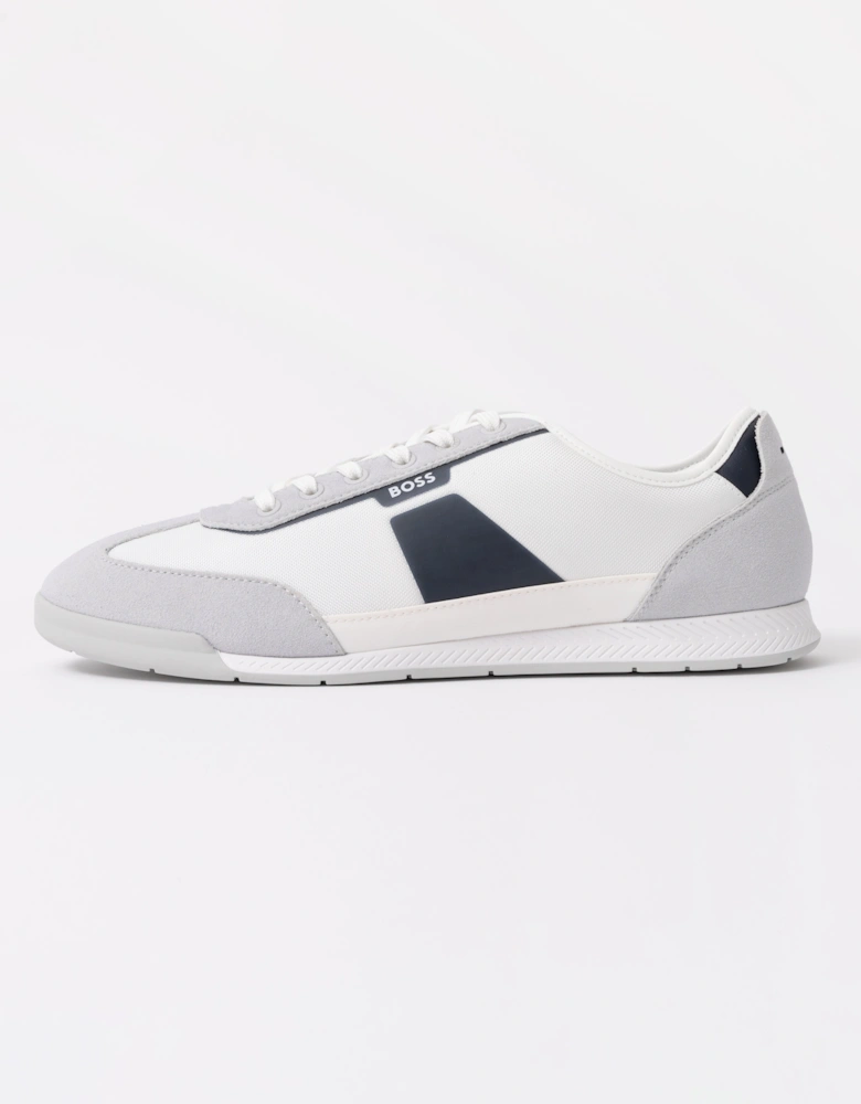 BOSS Orange Nitan Low Profile Nymith Trainers - Open White 140