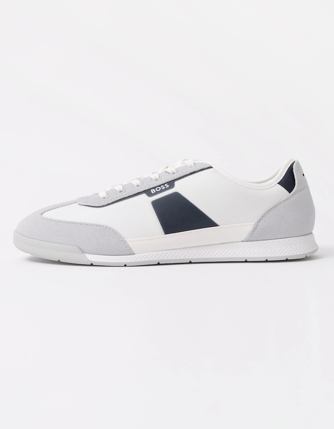 BOSS Orange Nitan Low Profile Nymith Trainers - Open White 140