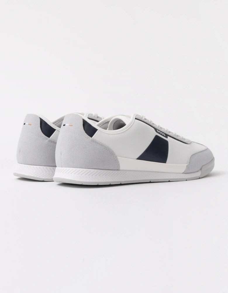 BOSS Orange Nitan Low Profile Nymith Trainers - Open White 140