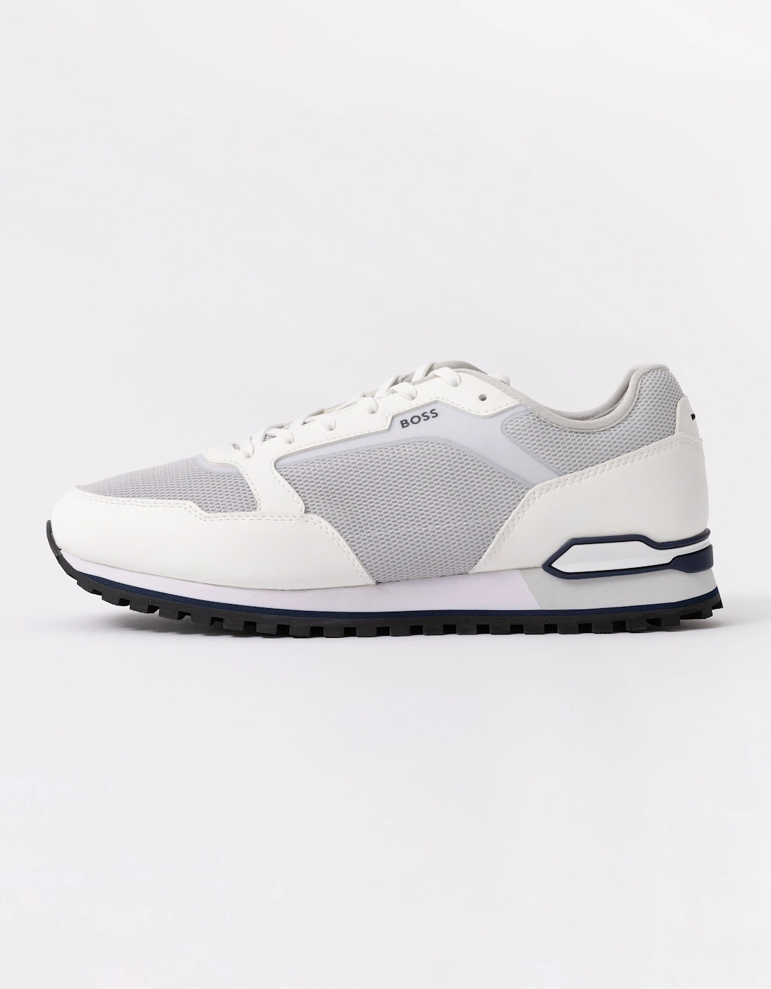 BOSS Orange Mens Parkour Runn Meth Trainers - Natural 104