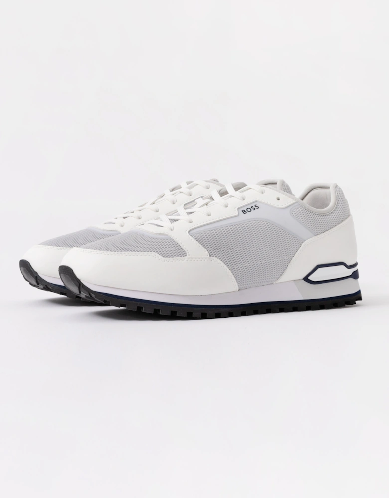 BOSS Orange Mens Parkour Runn Meth Trainers - Natural 104