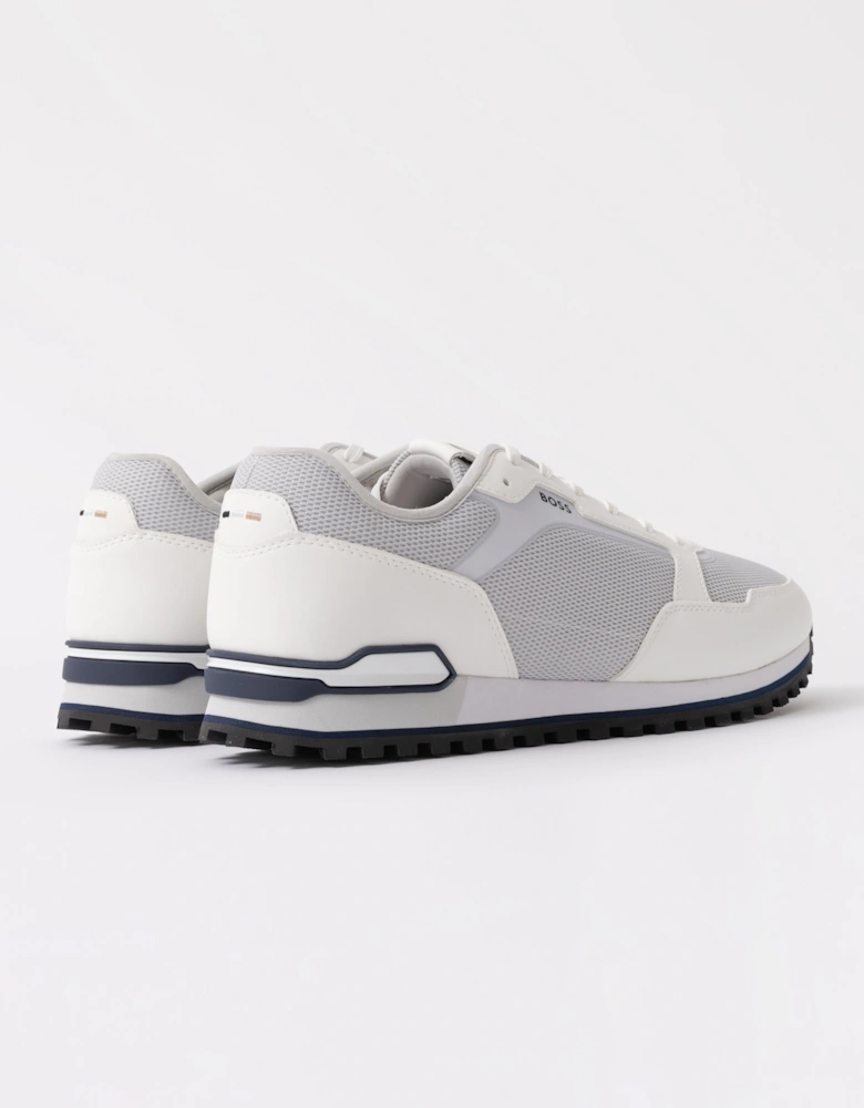 BOSS Orange Mens Parkour Runn Meth Trainers - Natural 104