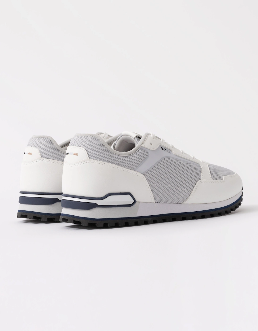 BOSS Orange Mens Parkour Runn Meth Trainers - Natural 104