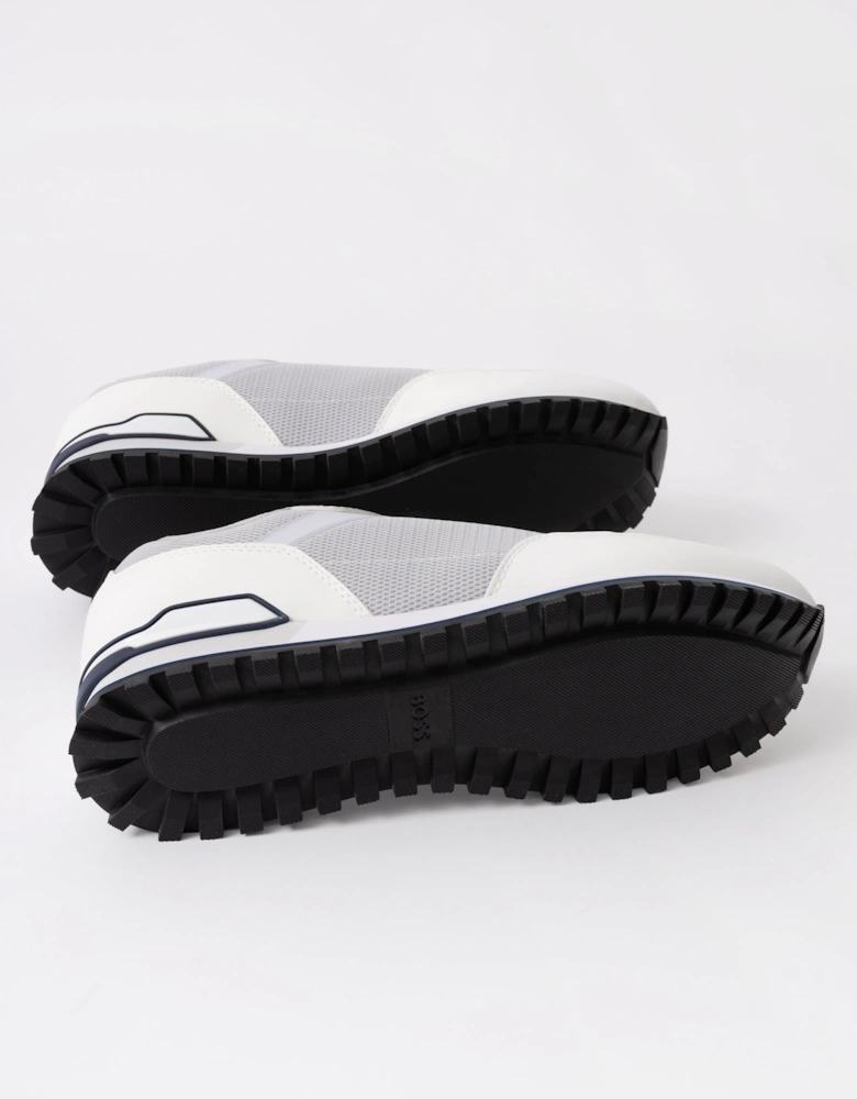 BOSS Orange Mens Parkour Runn Meth Trainers - Natural 104