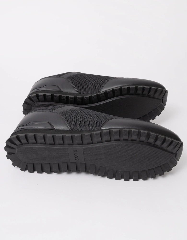 BOSS Orange Parkour L Runn Methn Trainers - Dark Blue 401