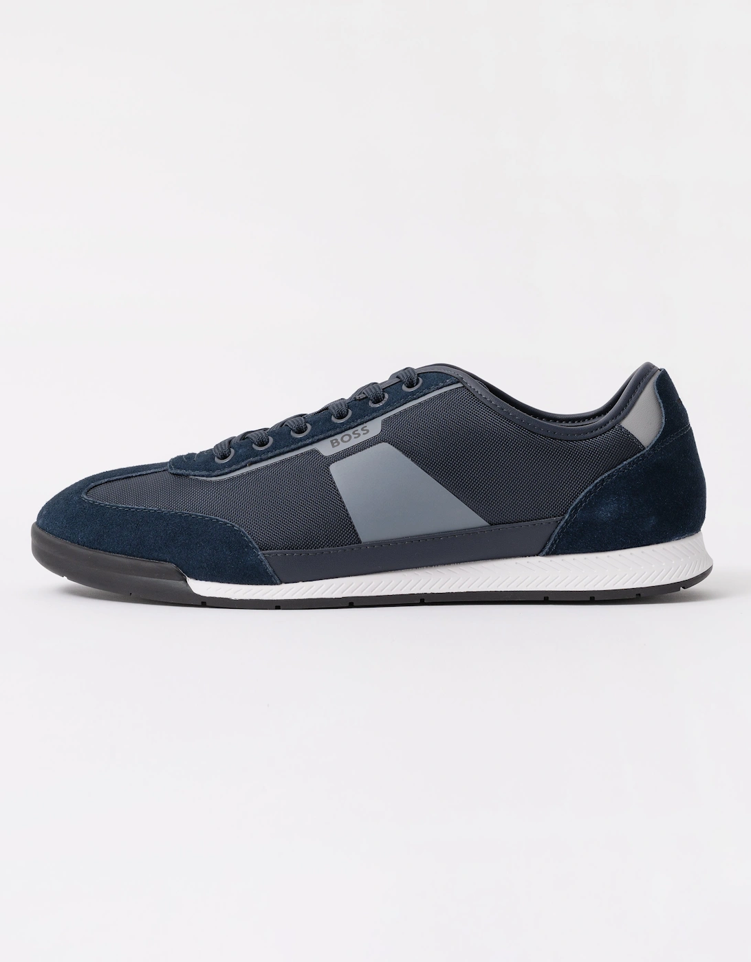 BOSS Orange Nitan Low Profile Nymith Trainers - Open Blue 462