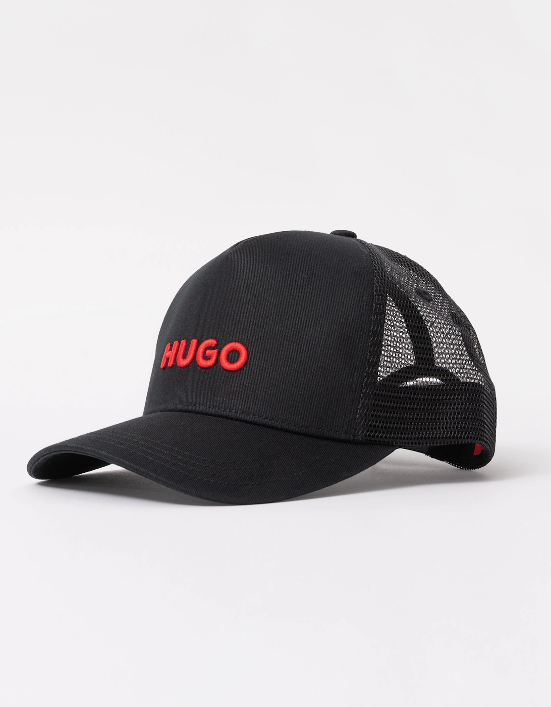 HUGO Mens Marsel Trucker Cap - Black 002, 5 of 4