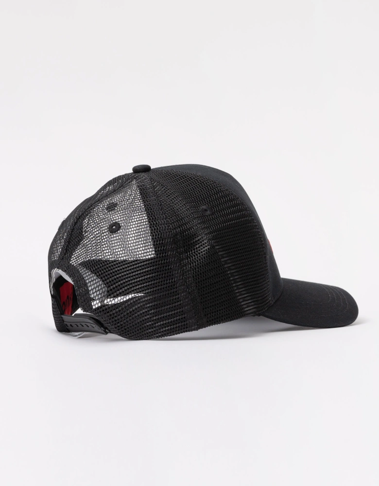 HUGO Mens Marsel Trucker Cap - Black 002