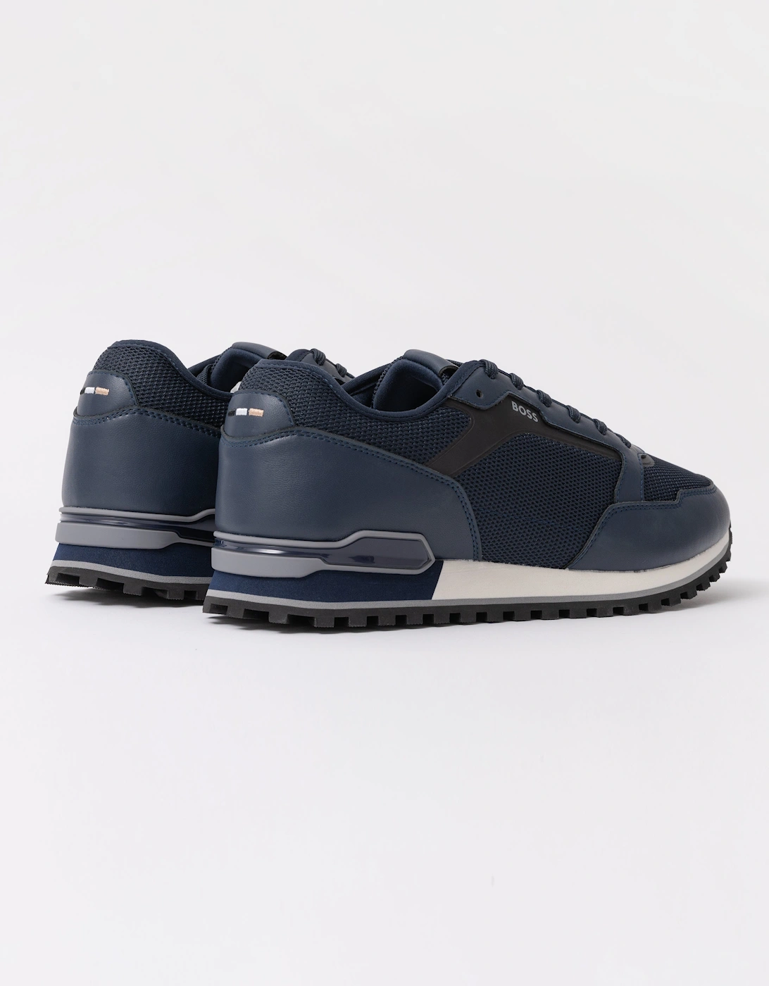 BOSS Orange Mens Parkour Runn Methn Trainers - Black 005