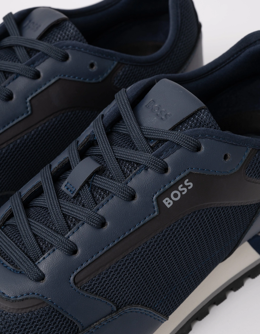 BOSS Orange Mens Parkour Runn Methn Trainers - Black 005