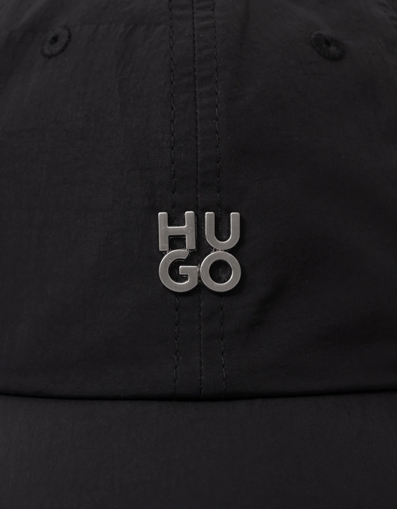 HUGO Mens Mett Baseball Cap - Black 001