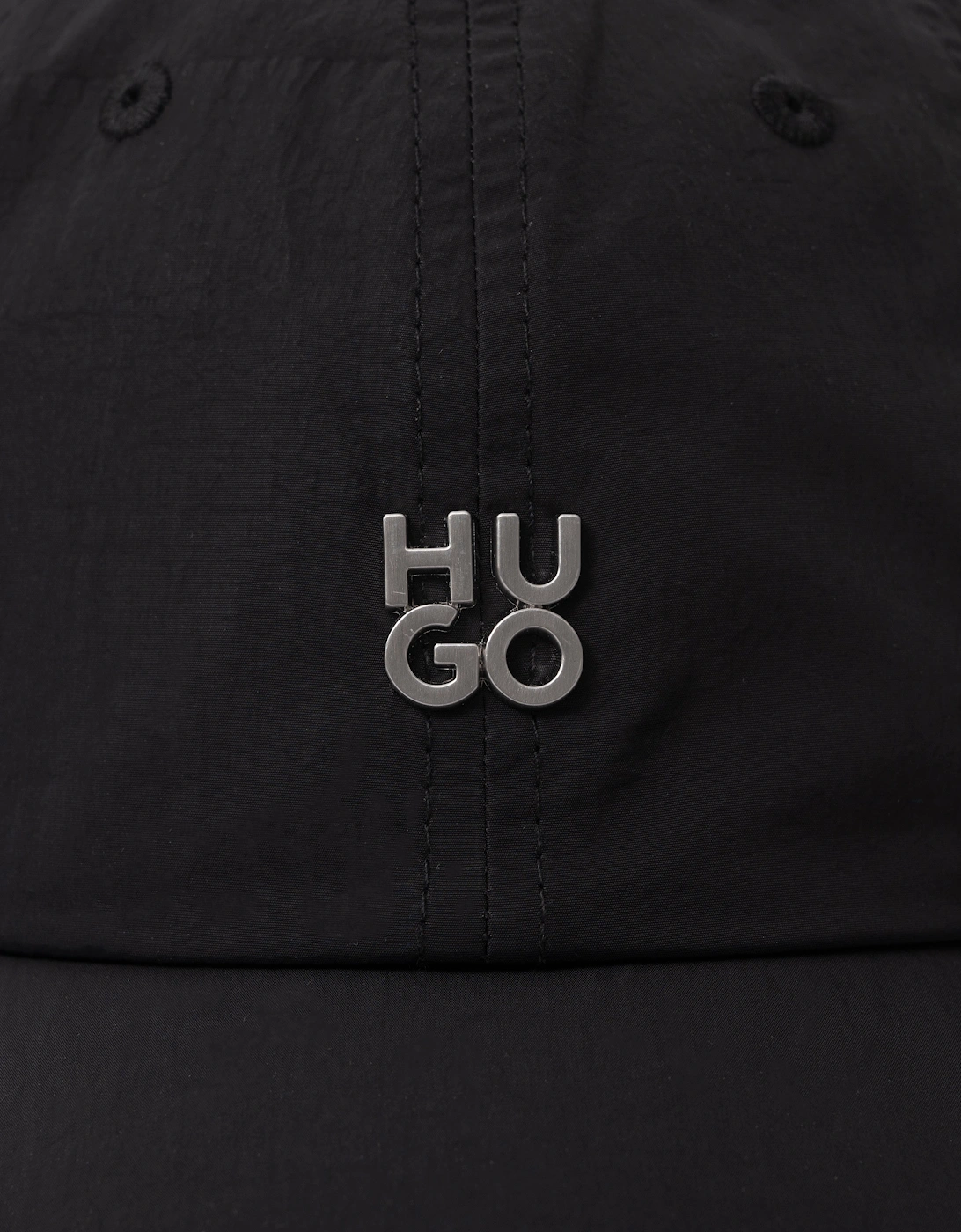 HUGO Mens Mett Baseball Cap - Black 001