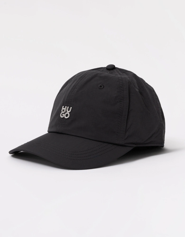 HUGO Mens Mett Baseball Cap - Black 001