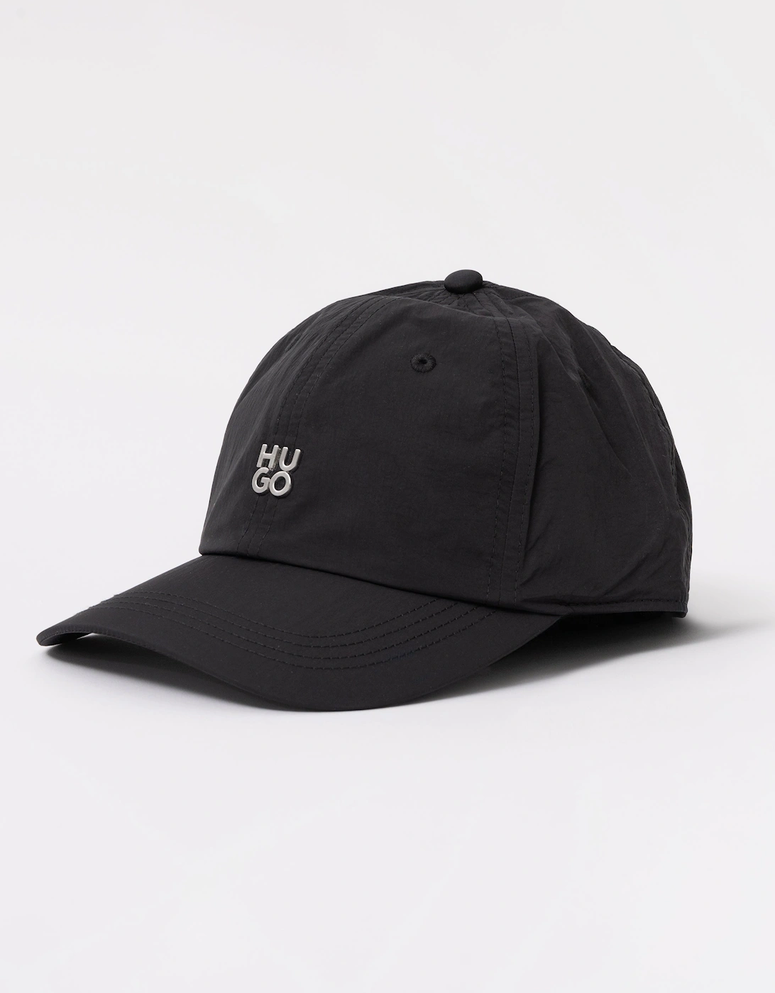 HUGO Mens Mett Baseball Cap - Black 001, 6 of 5