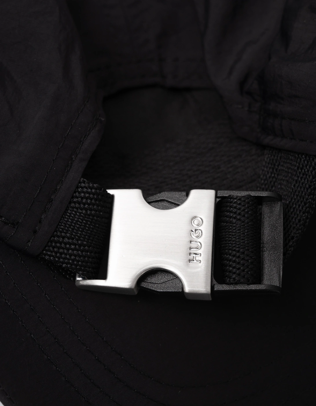 HUGO Mens Mett Baseball Cap - Black 001