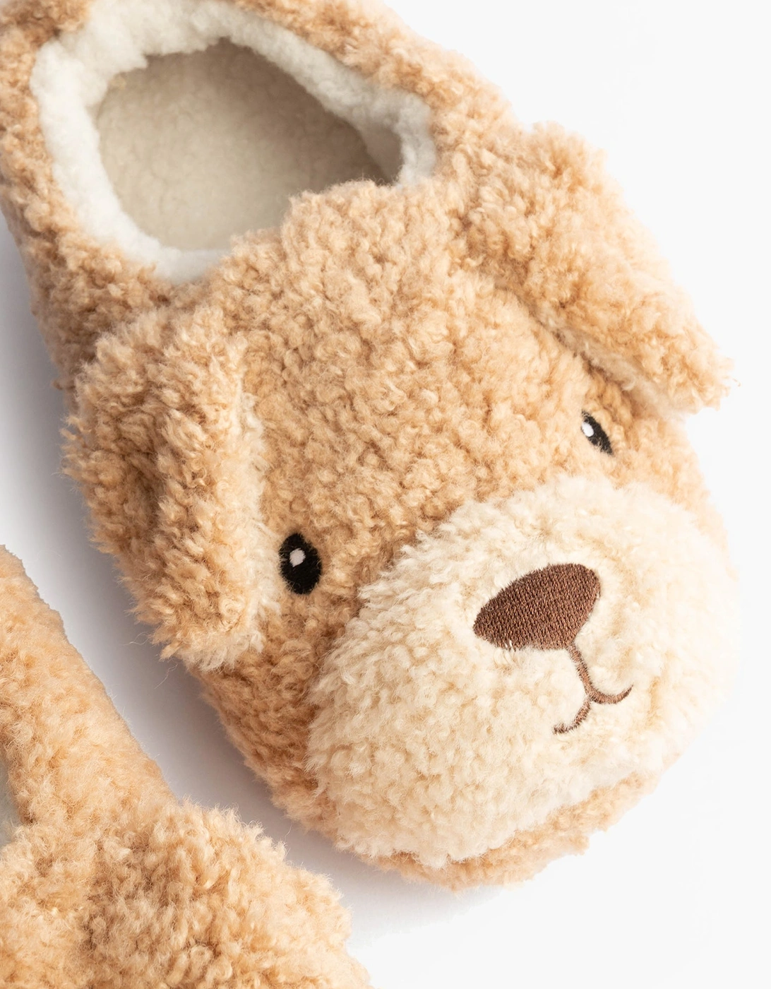 Toasties NOVELTY DOG Full Back Slippers Womens Dog