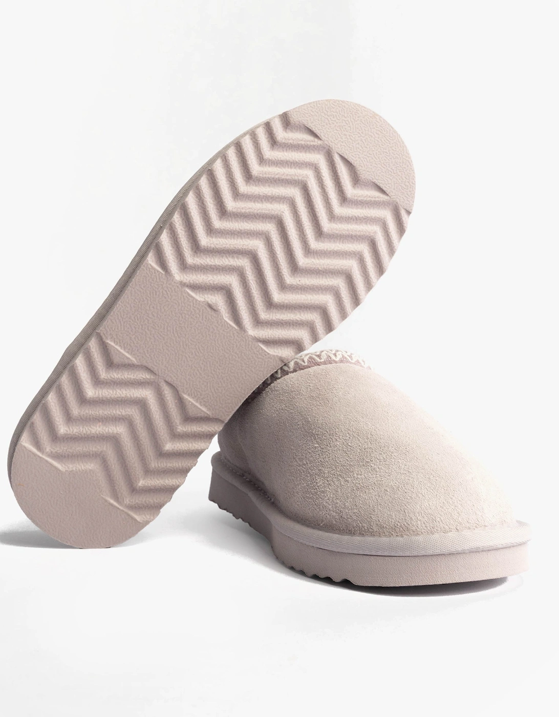 Toasties ICONS SUEDE Shoot Slippers Womens Lilac