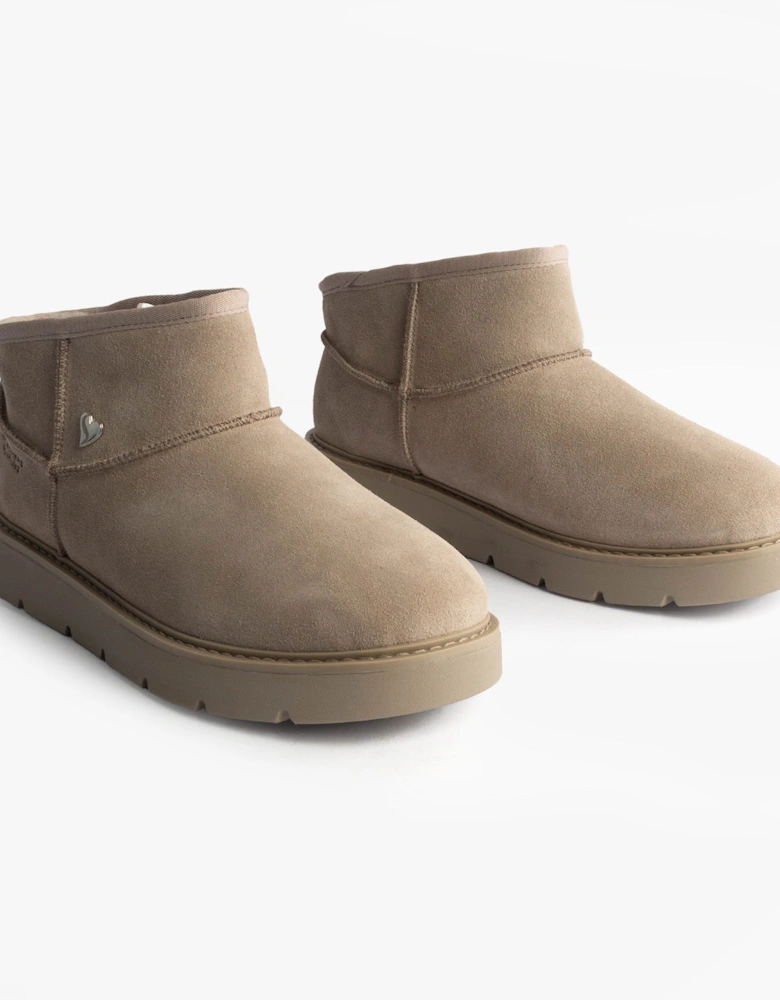 KEEPSAKES COZY - COZY MINI Womens Boots Taupe