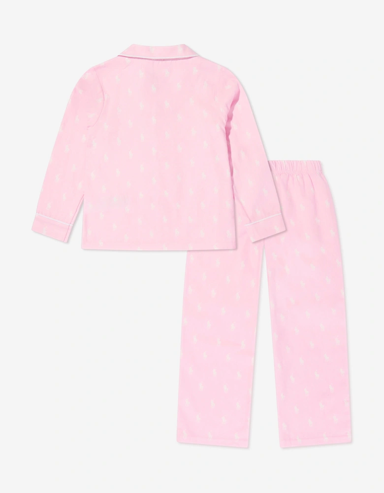 Girls Pyjama Set in Pink