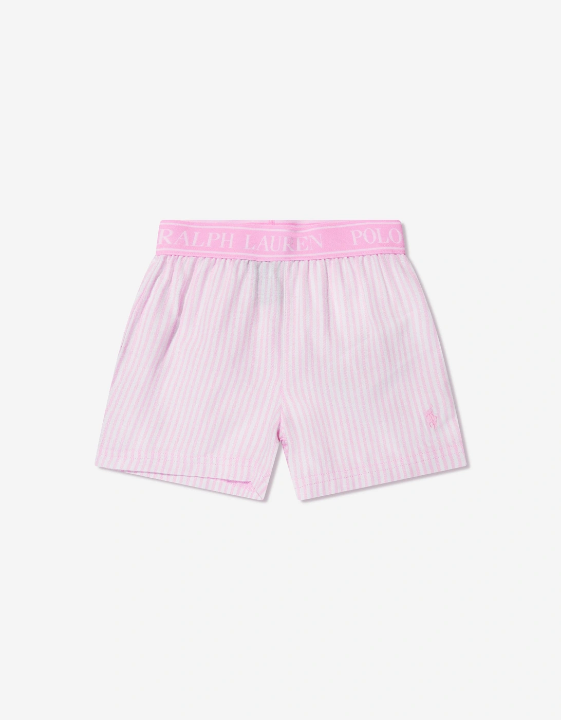 Girls Short Pyjama Set in Pink