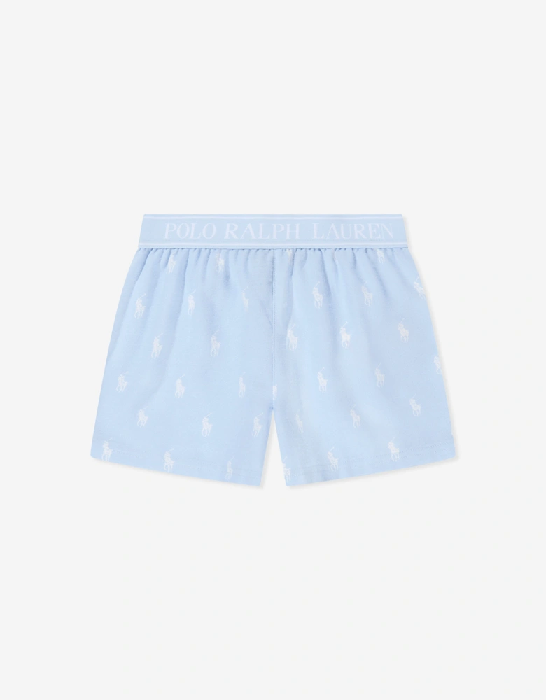 Girls Short Pyjamas Set in Blue