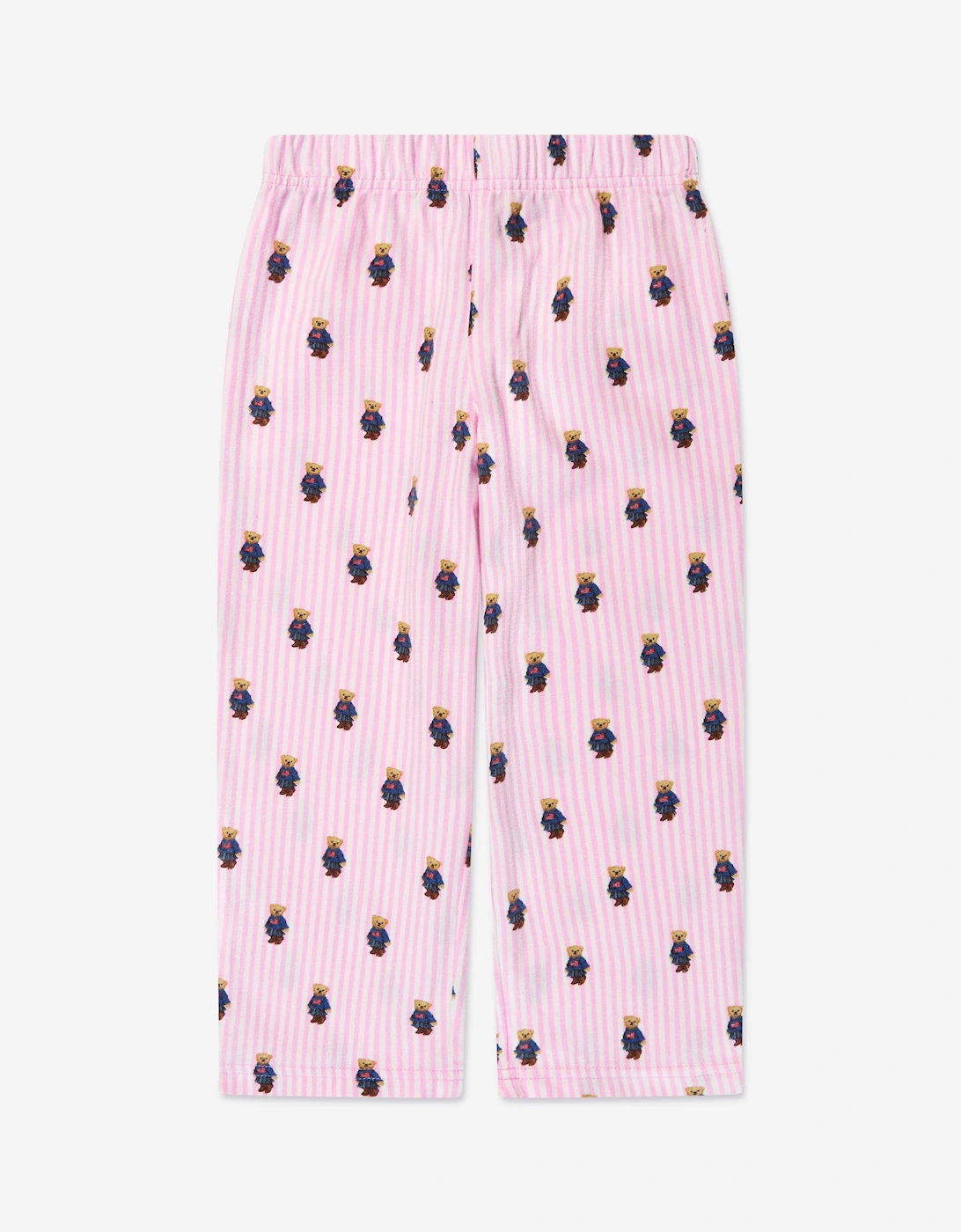 Girls Bear Pyjamas Set in Pink