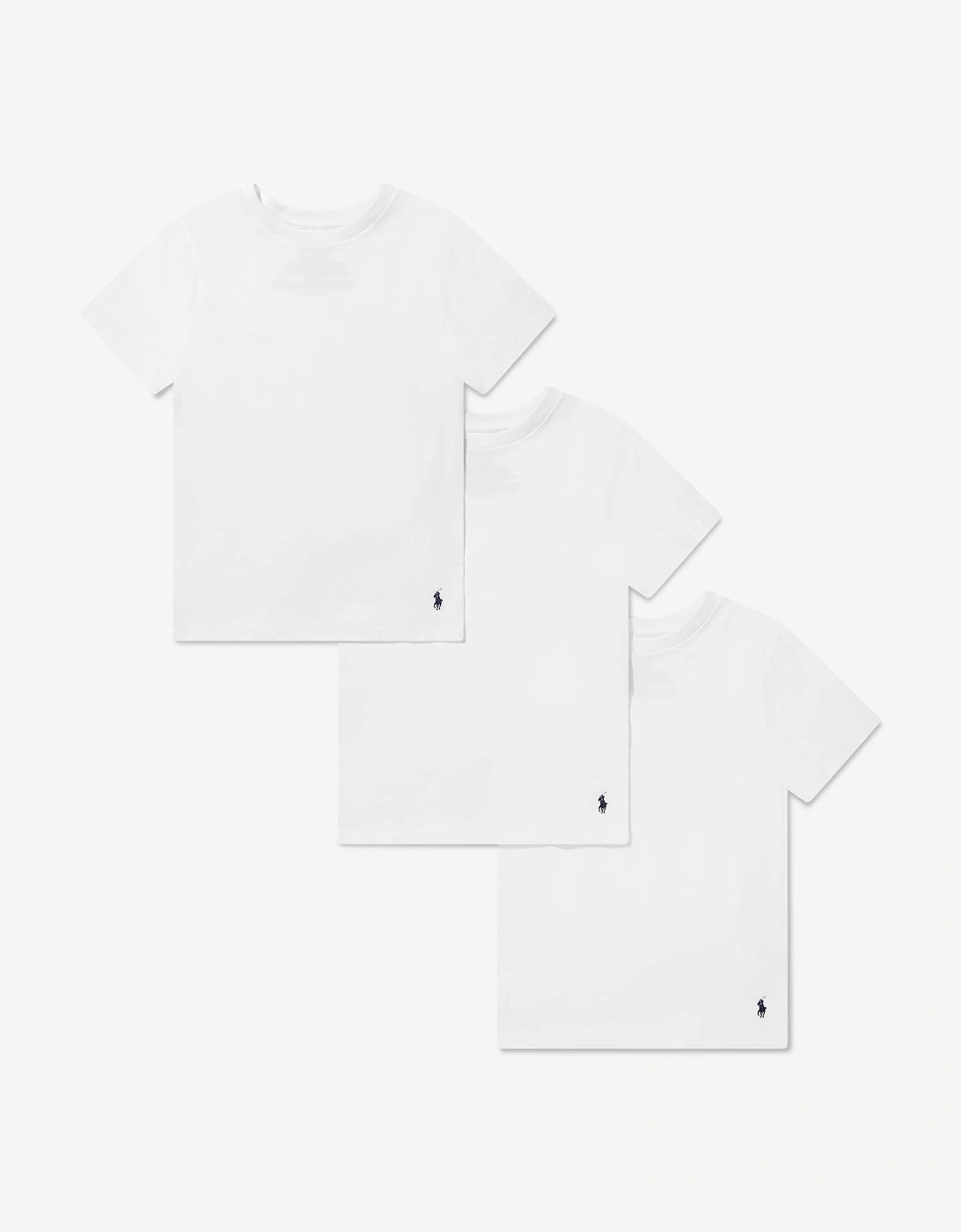 Ralph Lauren Boy's Ralph Lauren Boys 3 Pack T-Shirt Set in White