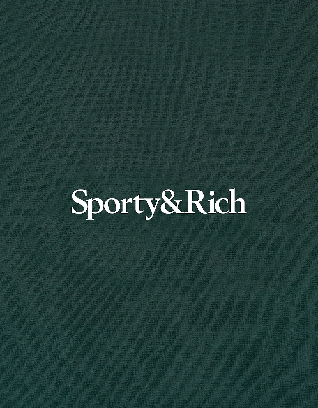 Kids Serif Logo Joggers in Green