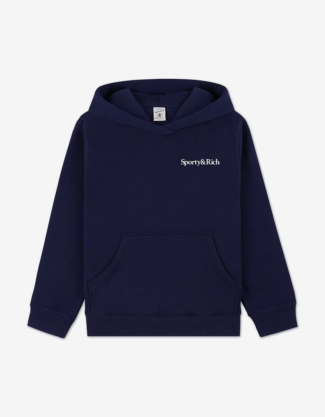 Sporty & Rich Girls Navy 'S Play Tennis Hoodie In - Size: 8 Years/9 Years/10 Years Kids