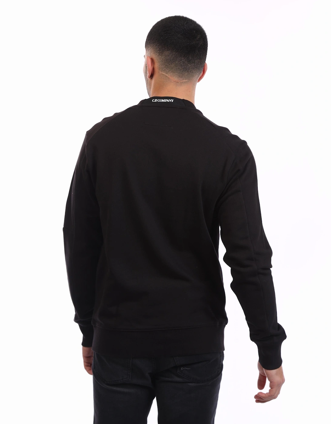 Mercerized 30/2 Jersey Twisted Logo T-Shirt