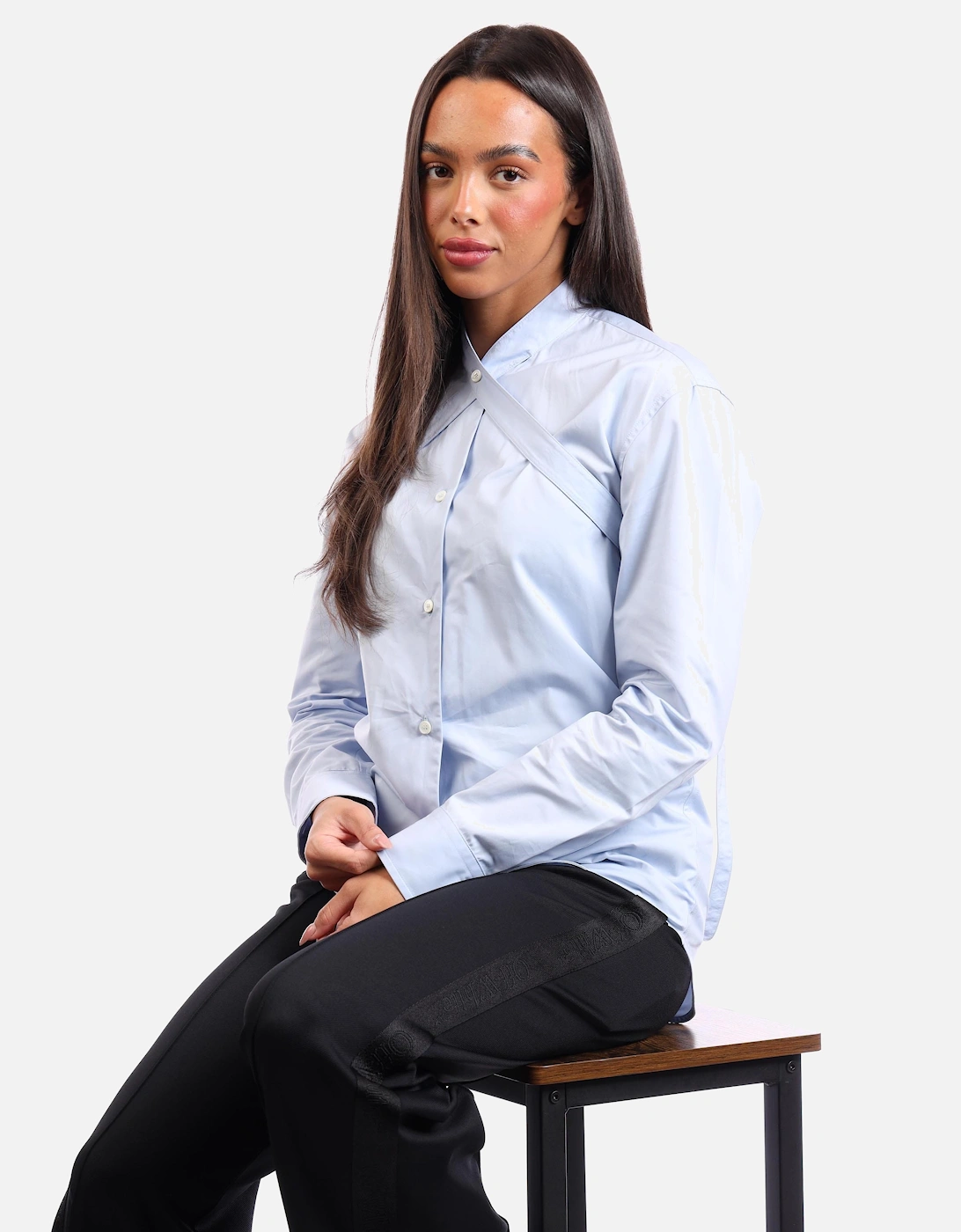 Poplin Cross Belt Shirt